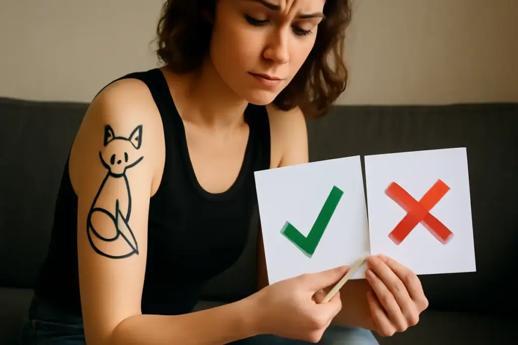 Tatuaggi con animali stilizzati: scelta artistica o moda passeggera? I pro e contro da valutare