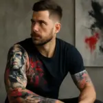 Tatuaggi in stile trash polka: perché piacciono a chi ama mescolare realismo e astratto