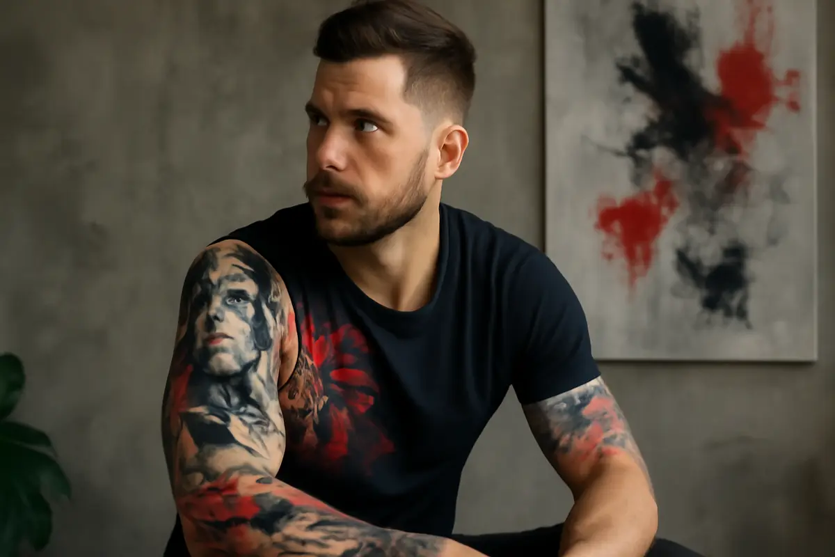 Tatuaggi in stile trash polka: perché piacciono a chi ama mescolare realismo e astratto