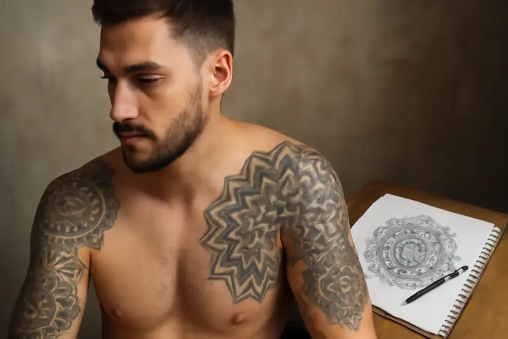 Ispirazione mandala nei tattoo geometrici: tecniche che danno tridimensionalità al disegno