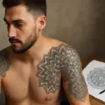 Ispirazione mandala nei tattoo geometrici: tecniche che danno tridimensionalità al disegno