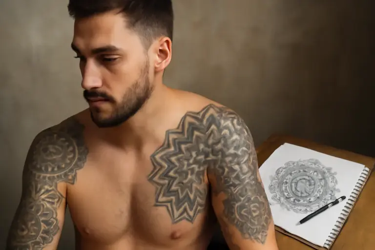 Ispirazione mandala nei tattoo geometrici: tecniche che danno tridimensionalità al disegno