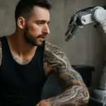 Tatuaggi biomeccanici: spunti creativi che fondono uomo e macchina in un risultato spettacolare