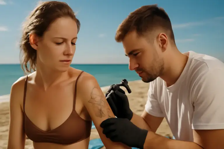 Posso tatuarmi in estate o è meglio aspettare? La verità su sole, sale e pigmenti