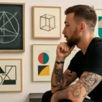 Tatuaggi geometrici e arte contemporanea: come la matematica può diventare simbolo personale