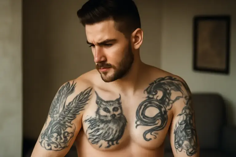 Tatuaggi con animali fantastici: motivi scelti per rappresentare forza, mistero o rinascita