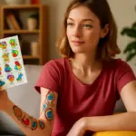 Tatuaggi stile sticker: perché sono apprezzati da chi vuole disegni vivaci e personalizzabili