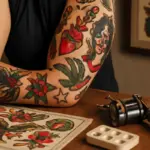 Storia del tatuaggio old school americano: dettagli artistici che lo distinguono dagli altri stili