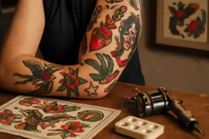 Storia del tatuaggio old school americano: dettagli artistici che lo distinguono dagli altri stili