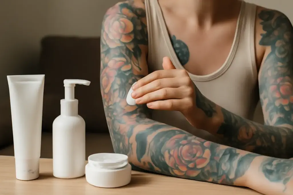 Idratare la pelle tatuata: prodotti consigliati dai professionisti per preservare i colori nel tempo