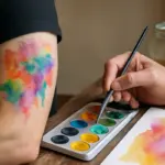 Tattoo e acquerello: errori da evitare per non perdere la brillantezza dei colori nel tempo